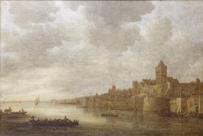 Ansicht der niederländischen Stadt Nimwegen von Jan Josephsz van Goyen